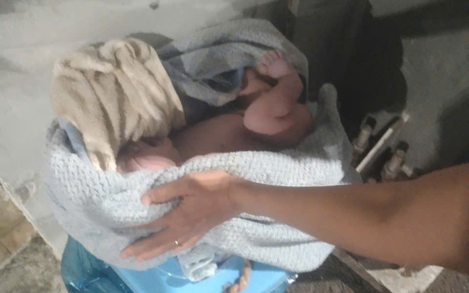 Khánh Hòa: Phát hiện 1 trẻ sơ sinh còn nguyên dây rốn bị bỏ lại tại sân bệnh viện
