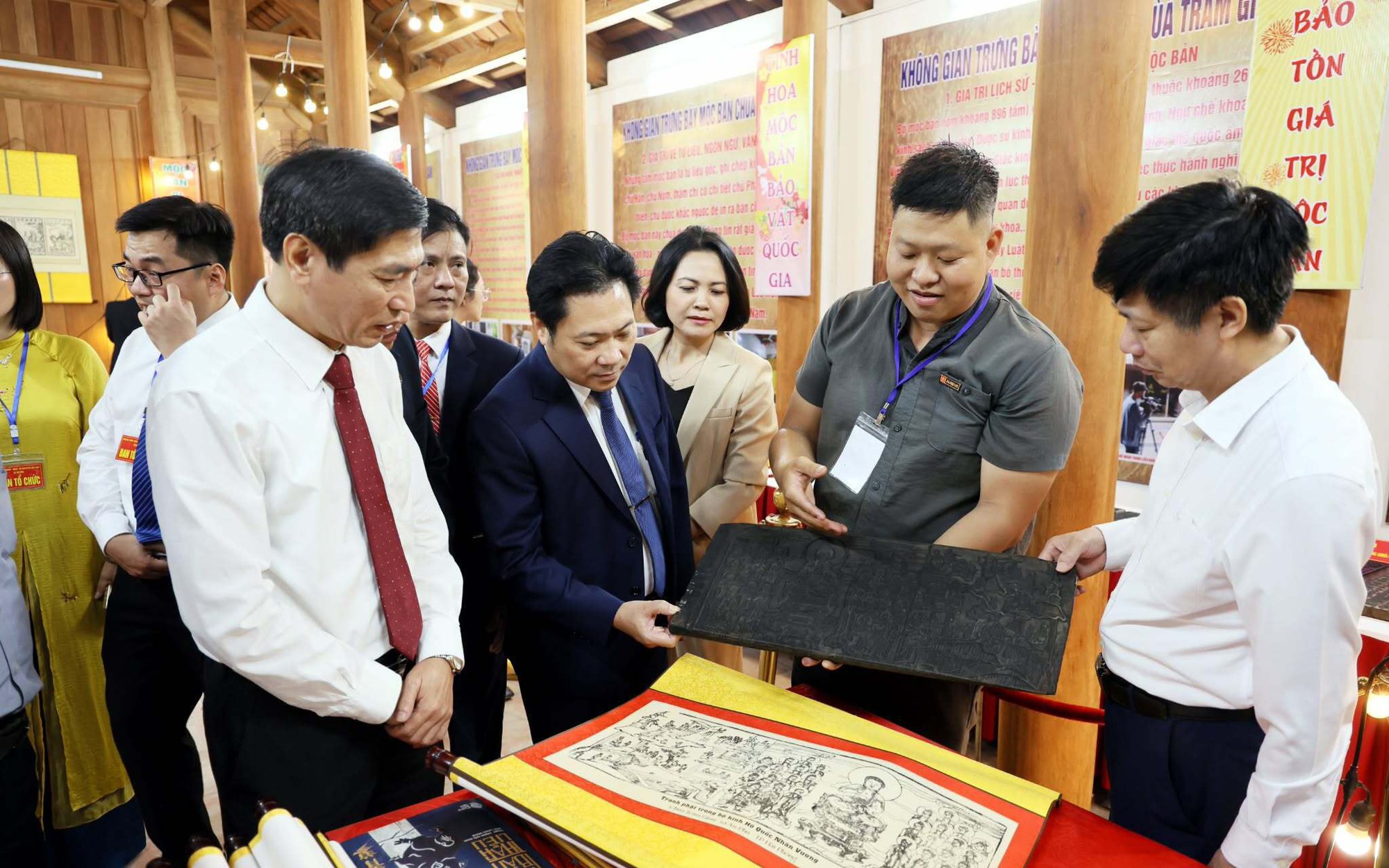 Mộc bản chùa Trăm Gian ở Hải Phòng là bảo vật quốc gia