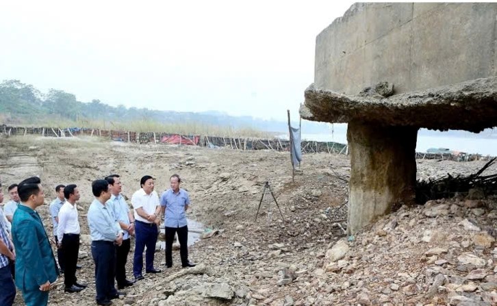 Cầu Sông Lô hư hỏng do mưa bão: Thông tin chính xác, không gây hoang mang - Ảnh 1.