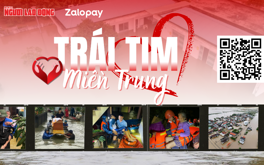 Mở cổng quyên góp cho "Trái tim miền Trung" trên Zalopay, kêu gọi những tấm lòng vàng