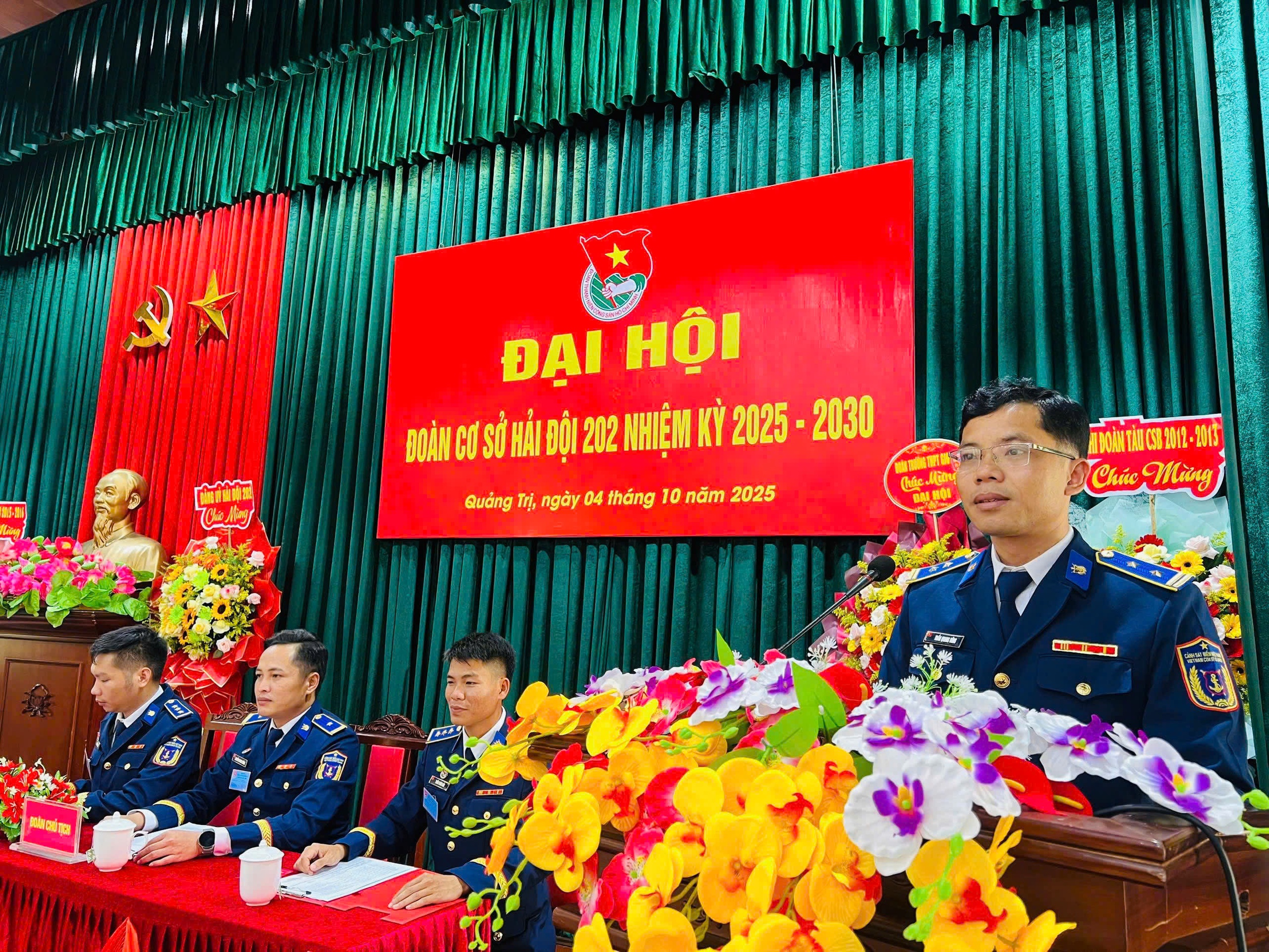 Đo&agrave;n cơ sở Hải đội 202 tổ chức đại hội nhiệm kỳ 2025-2030 - Ảnh 2.