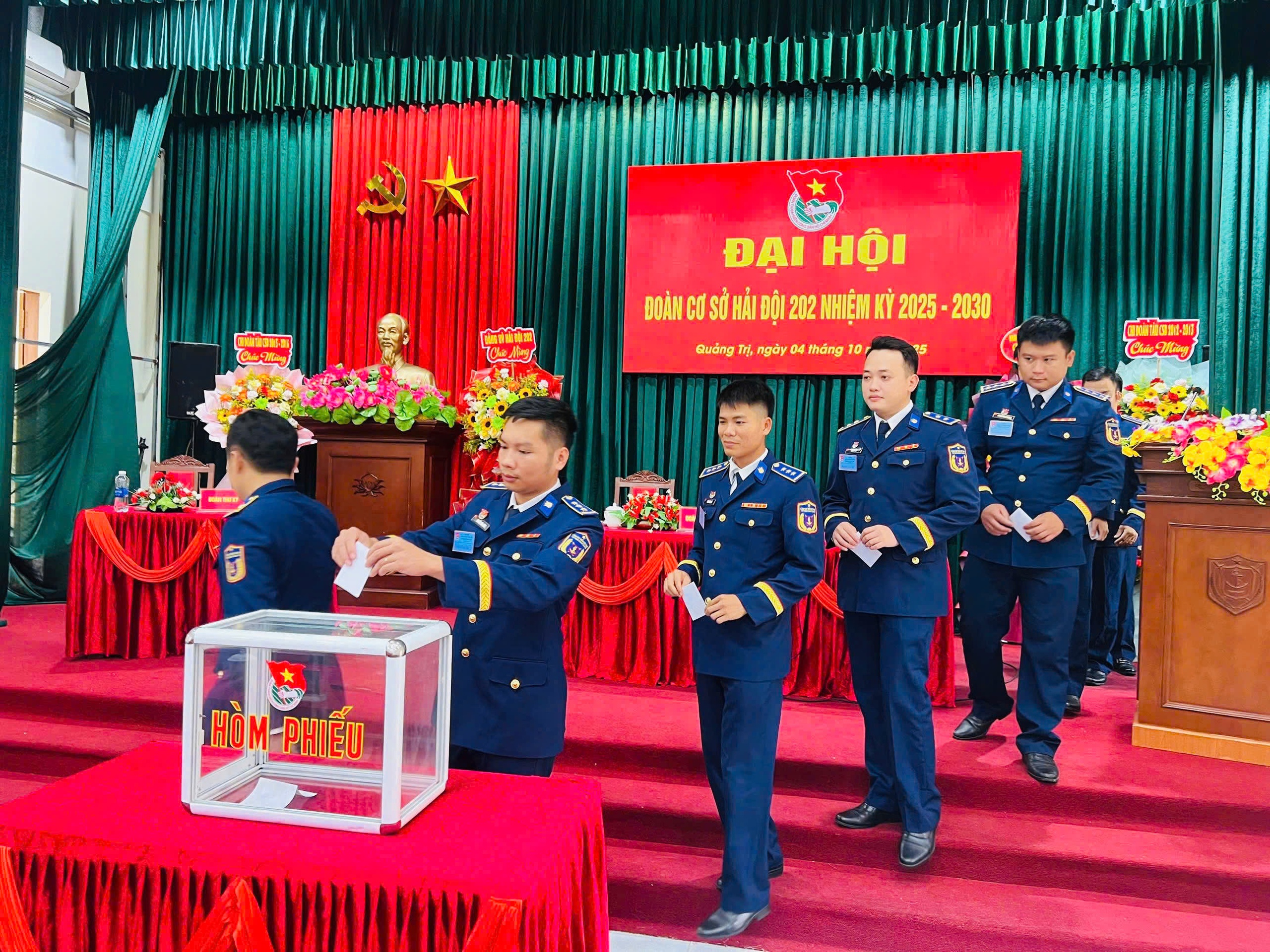 Đo&agrave;n cơ sở Hải đội 202 tổ chức đại hội nhiệm kỳ 2025-2030 - Ảnh 3.