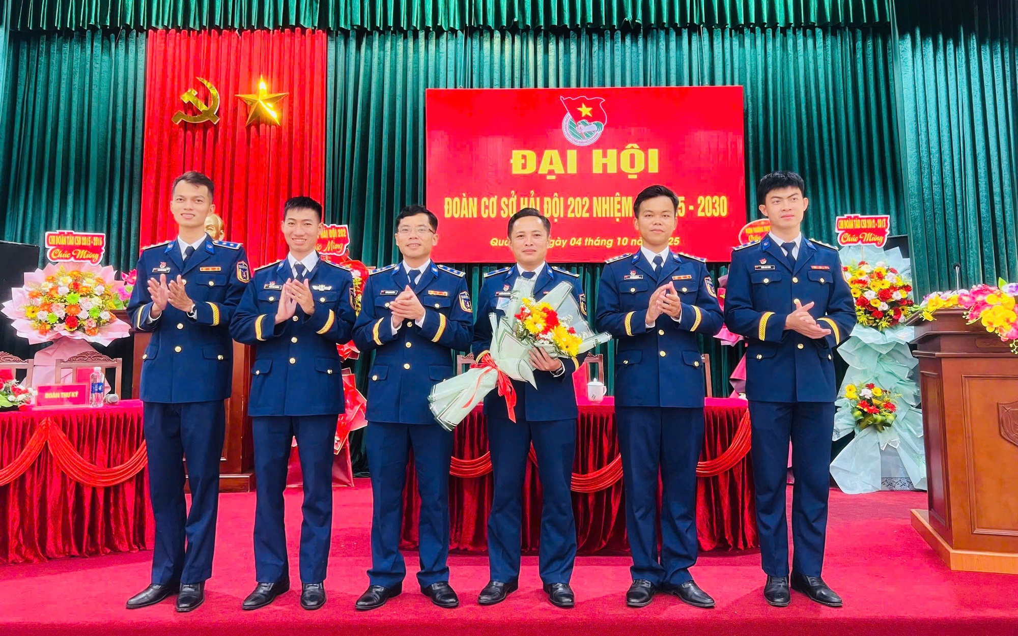 Đoàn cơ sở Hải đội 202 tổ chức đại hội nhiệm kỳ 2025-2030