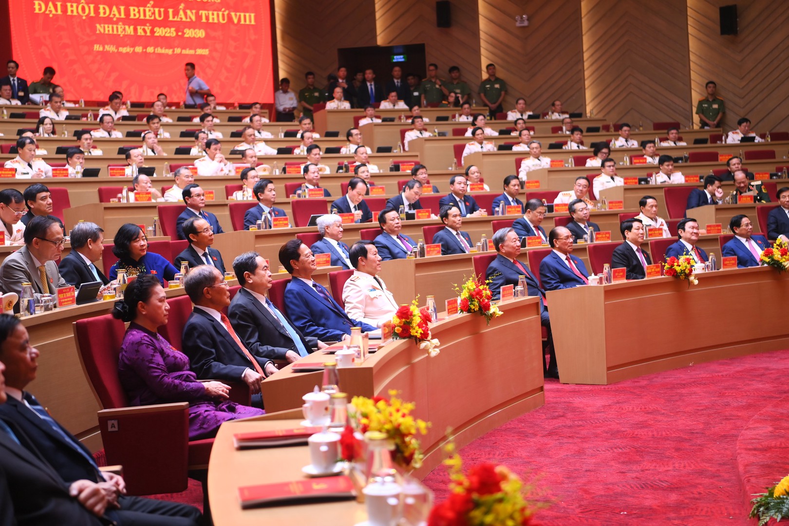 Tổng B&iacute; thư T&ocirc; L&acirc;m tham dự Đại hội Đảng bộ C&ocirc;ng an Trung ương lần thứ VIII - Ảnh 4.