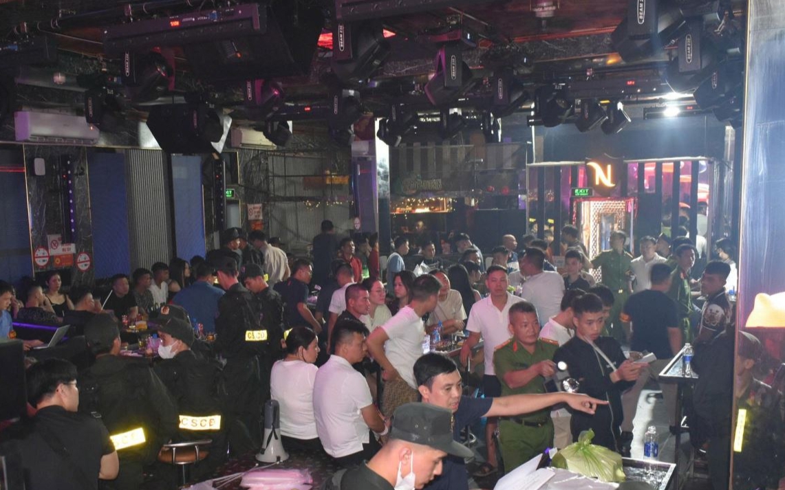 Đột kích cơ sở New Style Club, phát hiện 40 đối tượng dương tính ma túy