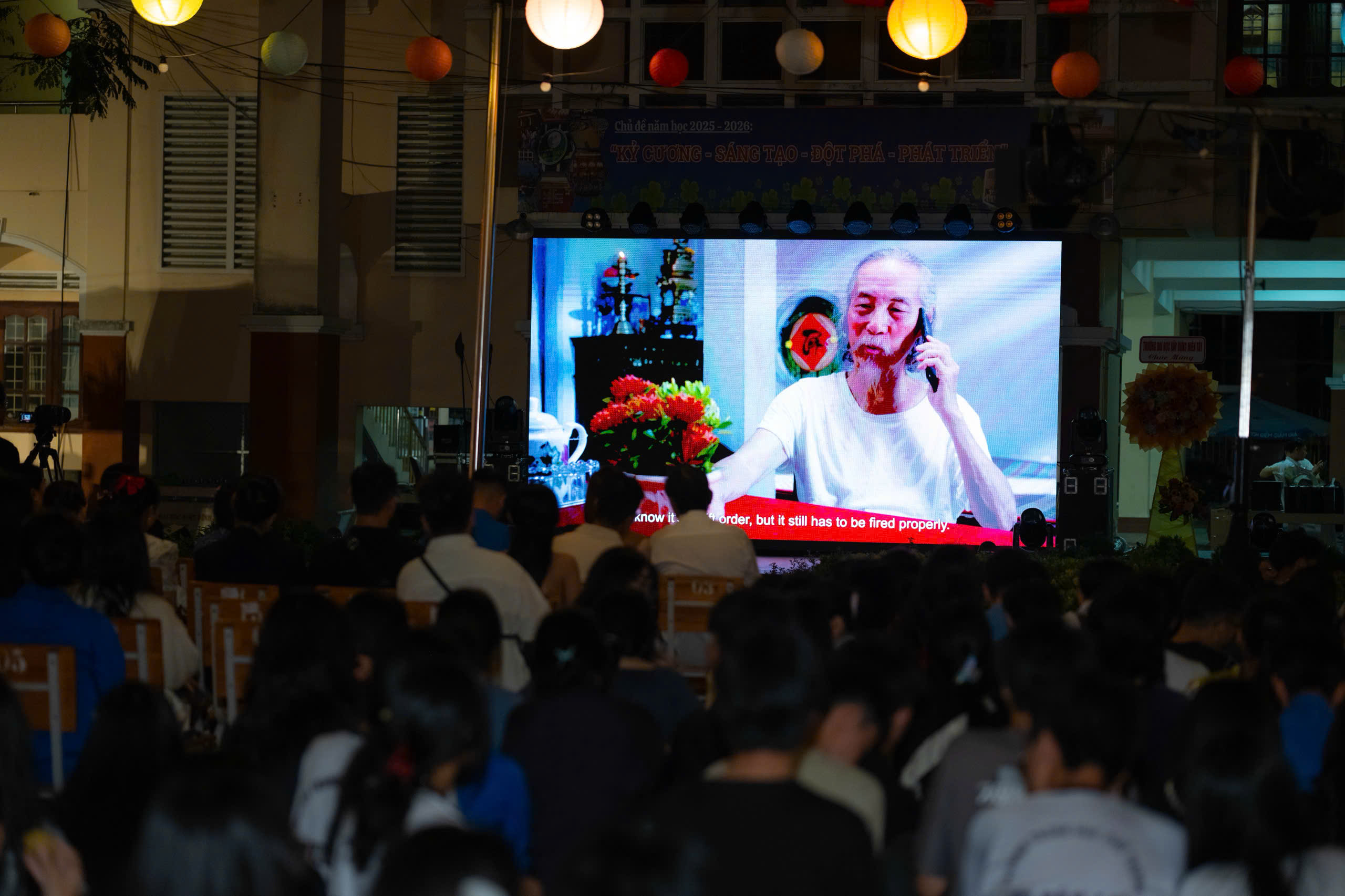 Huy Bụt Film chiếu phim "M&agrave;u Mang Th&iacute;t" thắp lại hồn nghề tại Vĩnh Long - Ảnh 4.