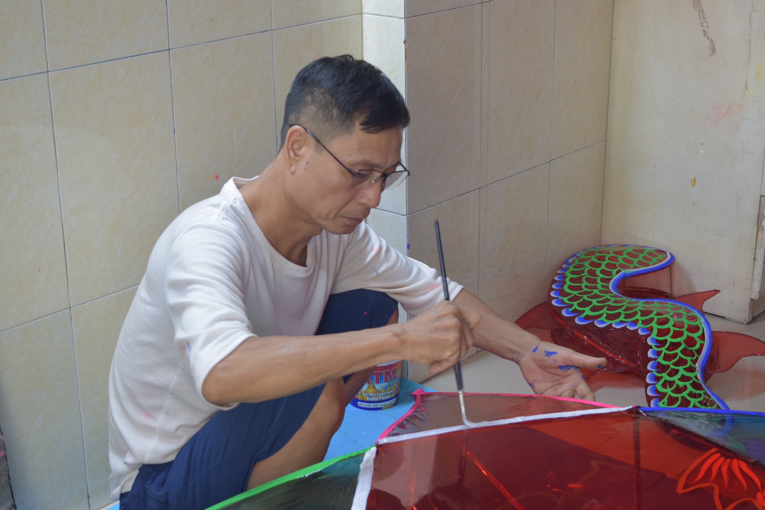 L&agrave;ng lồng đ&egrave;n Ph&uacute; B&igrave;nh rực s&aacute;ng m&ugrave;a trung thu - Ảnh 10.