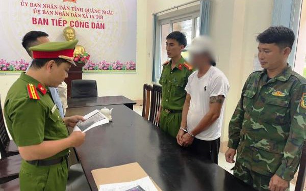 Người đàn ông phá gần 1 ha rừng tự nhiên ở Quảng Ngãi