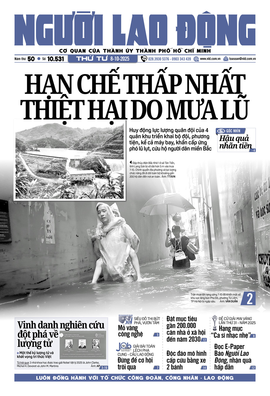 Báo in ngày 8-10: Nhiều hệ lụy khi nghiện lướt video ngắn - Ảnh 1.