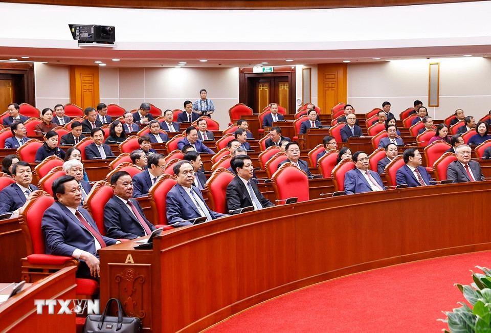 To&agrave;n văn Ph&aacute;t biểu của Tổng B&iacute; thư T&ocirc; L&acirc;m tại phi&ecirc;n bế mạc Hội nghị Trung ương 13 - Ảnh 3.