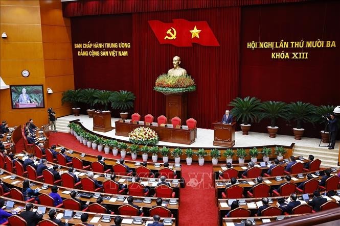Tổng B&iacute; thư T&ocirc; L&acirc;m: Mỗi Ủy vi&ecirc;n Trung ương Đảng tiếp tục n&ecirc;u gương - Ảnh 1.
