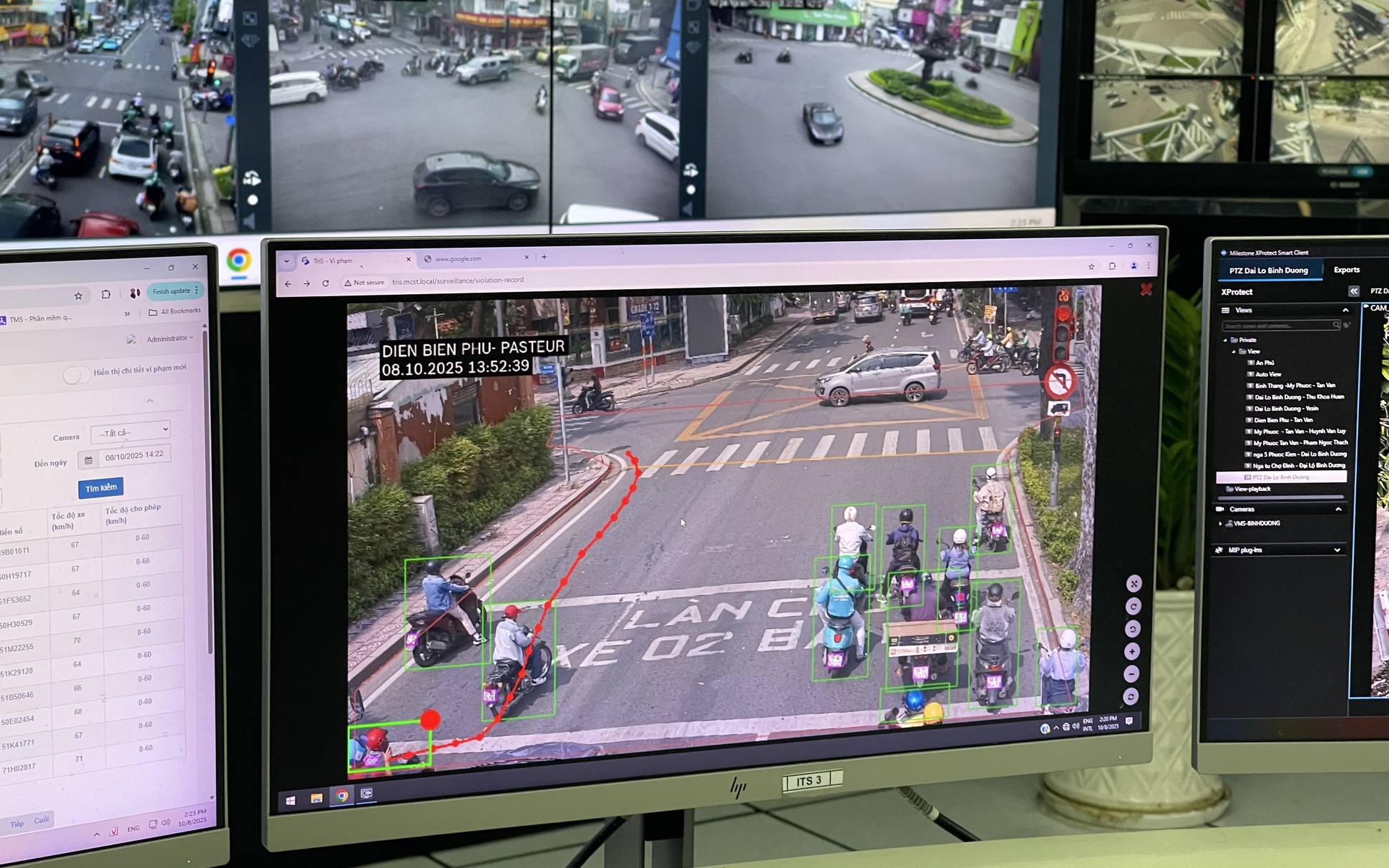 Camera AI ở TP HCM được lắp đặt ở tuyến đường nào?