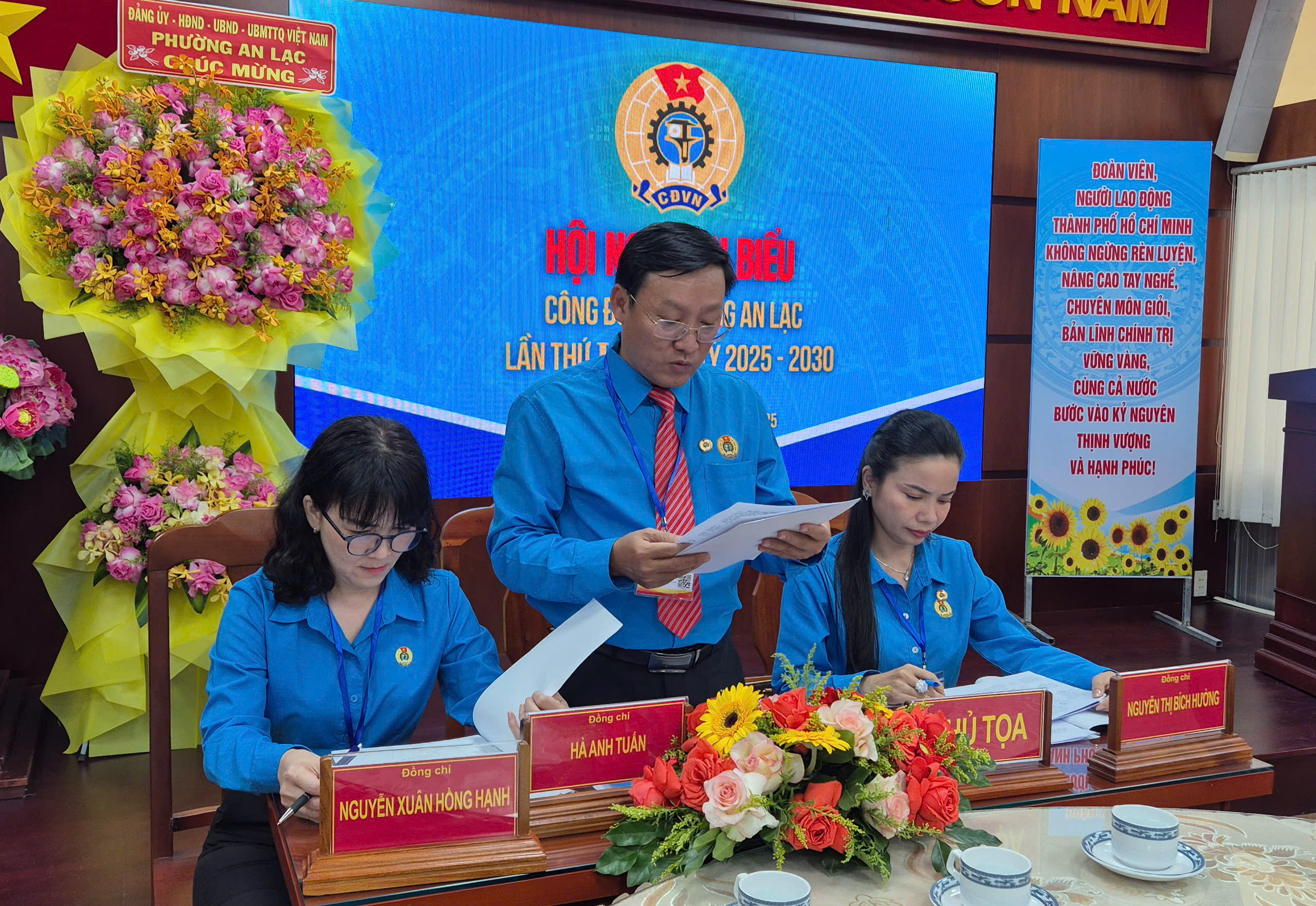 C&ocirc;ng đo&agrave;n phường An Lạc, TP HCM: Tập trung chăm lo đời sống đo&agrave;n vi&ecirc;n trong nhiệm kỳ mới - Ảnh 2.