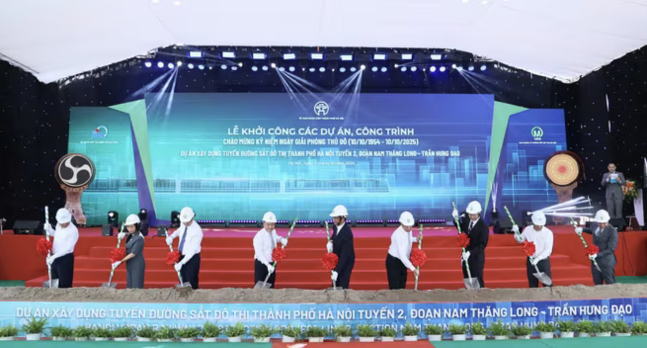 Khởi công xây dựng metro số 2 Nam Thăng Long - Trần Hưng Đạo với vốn đầu tư lớn - Ảnh 1.