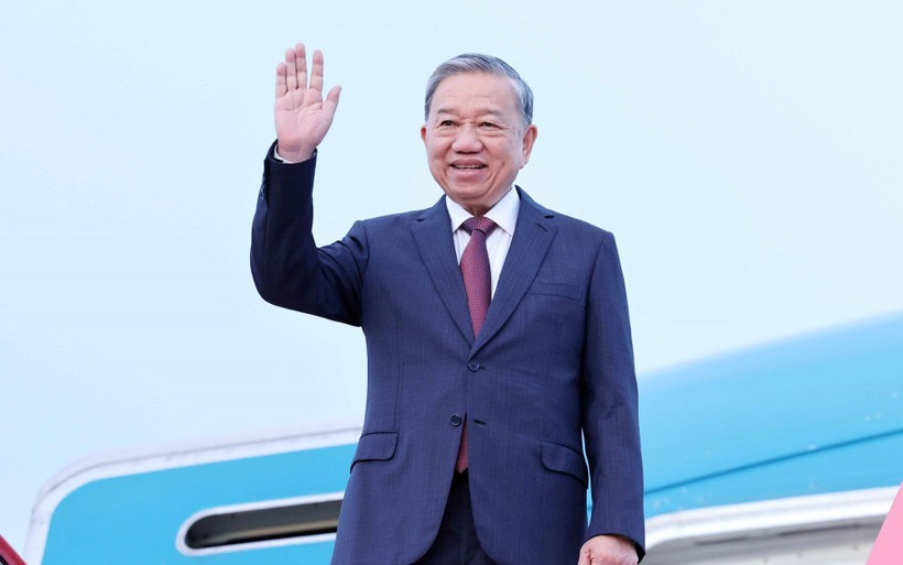 Tổng Bí thư Tô Lâm đến Bình Nhưỡng, bắt đầu thăm cấp Nhà nước tới Triều Tiên
