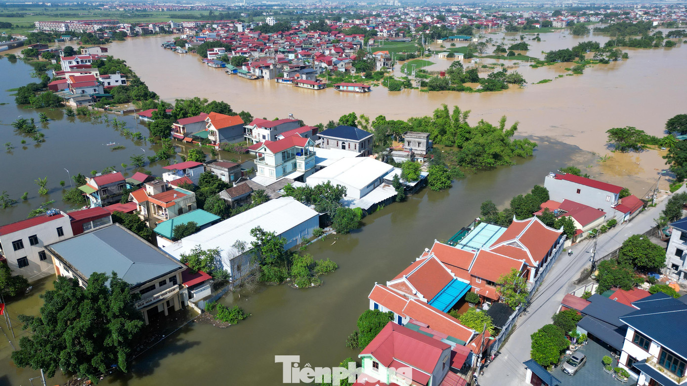 Biệt thự ch&igrave;m trong biển nước , l&agrave;ng Quả Cảm th&agrave;nh ốc đảo giữa Bắc Ninh - Ảnh 12.