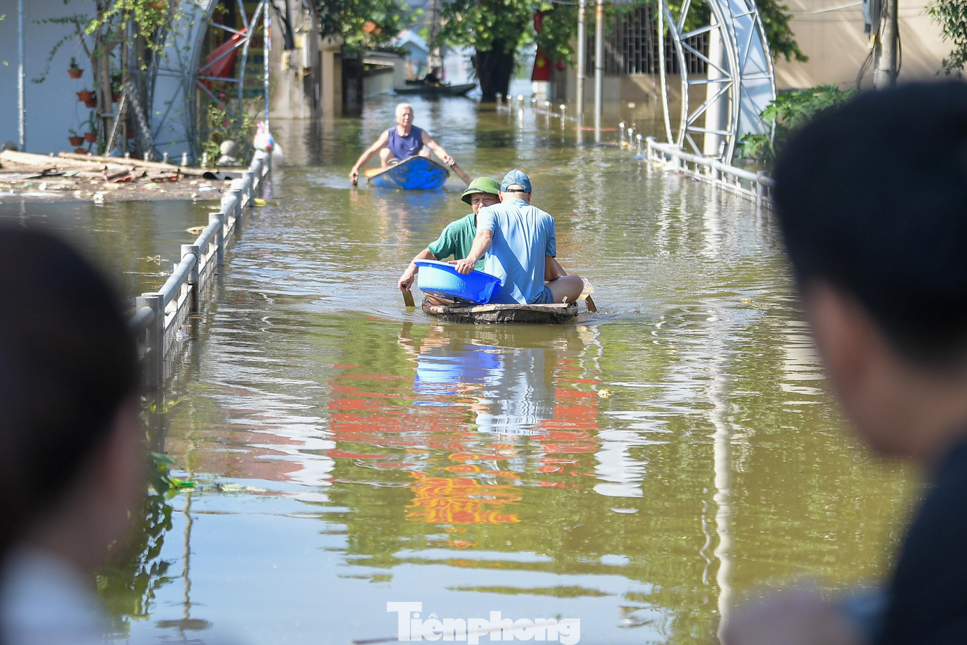 Biệt thự ch&igrave;m trong biển nước , l&agrave;ng Quả Cảm th&agrave;nh ốc đảo giữa Bắc Ninh - Ảnh 10.