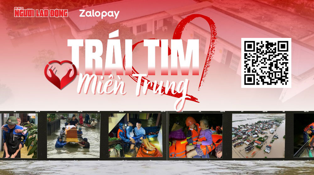 "Tr&aacute;i tim miền Trung" đến với b&agrave; con ven s&ocirc;ng Thu - Ảnh 2.