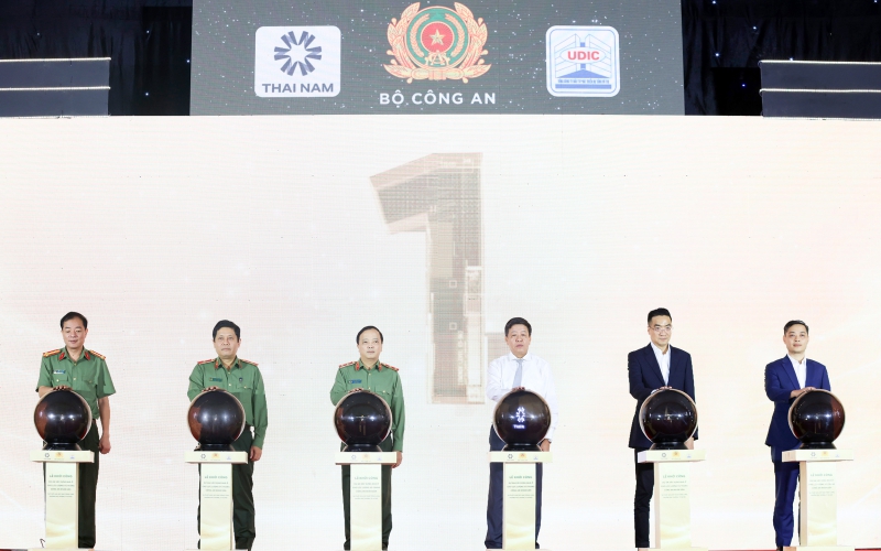Khởi công Dự án nhà ở gồm 3 tòa tháp cao, thiết kế hiện đại cho lực lượng CAND