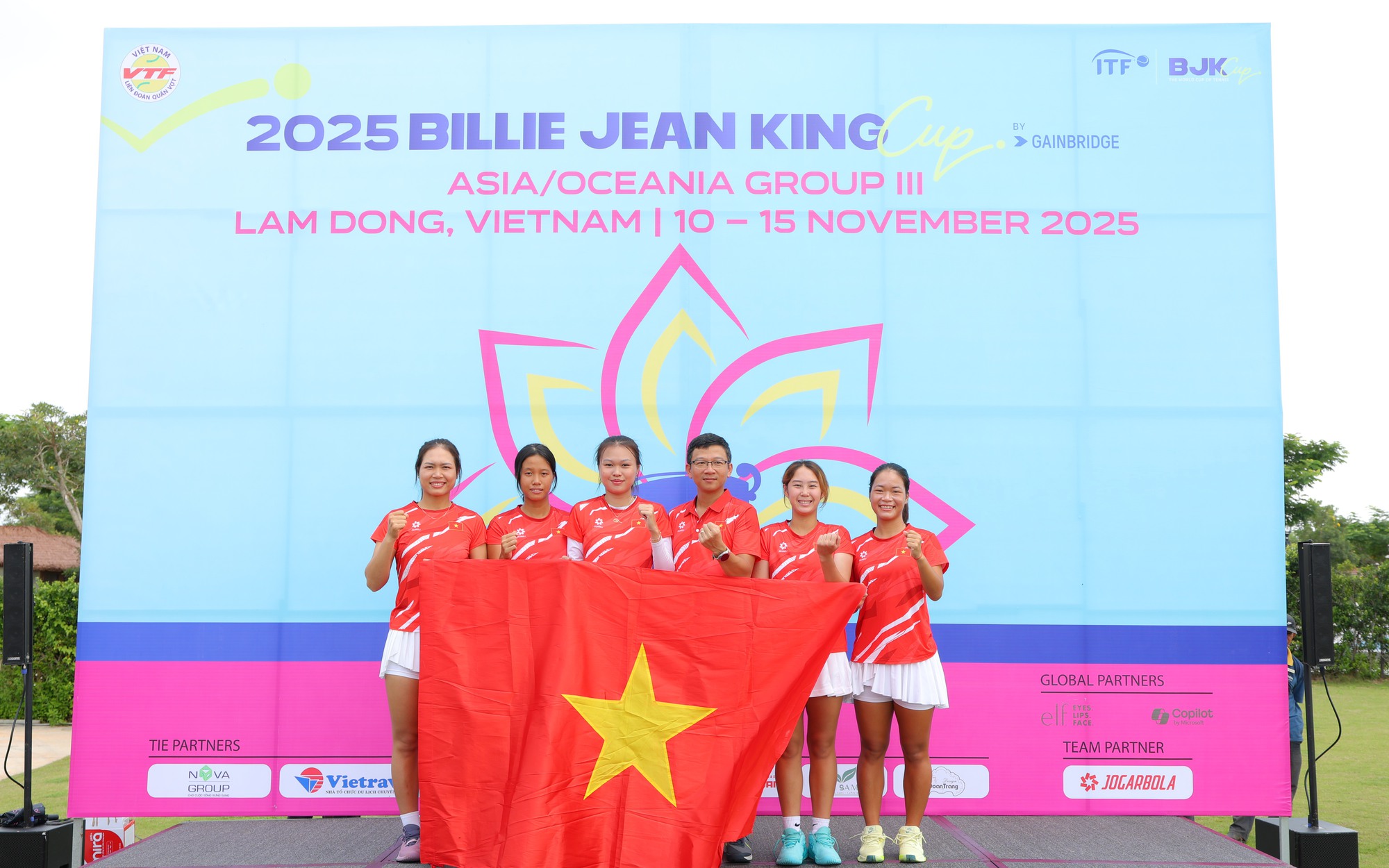 Khởi tranh Giải Quần vợt Billie Jean King Cup nhóm III - Asia/Oceania