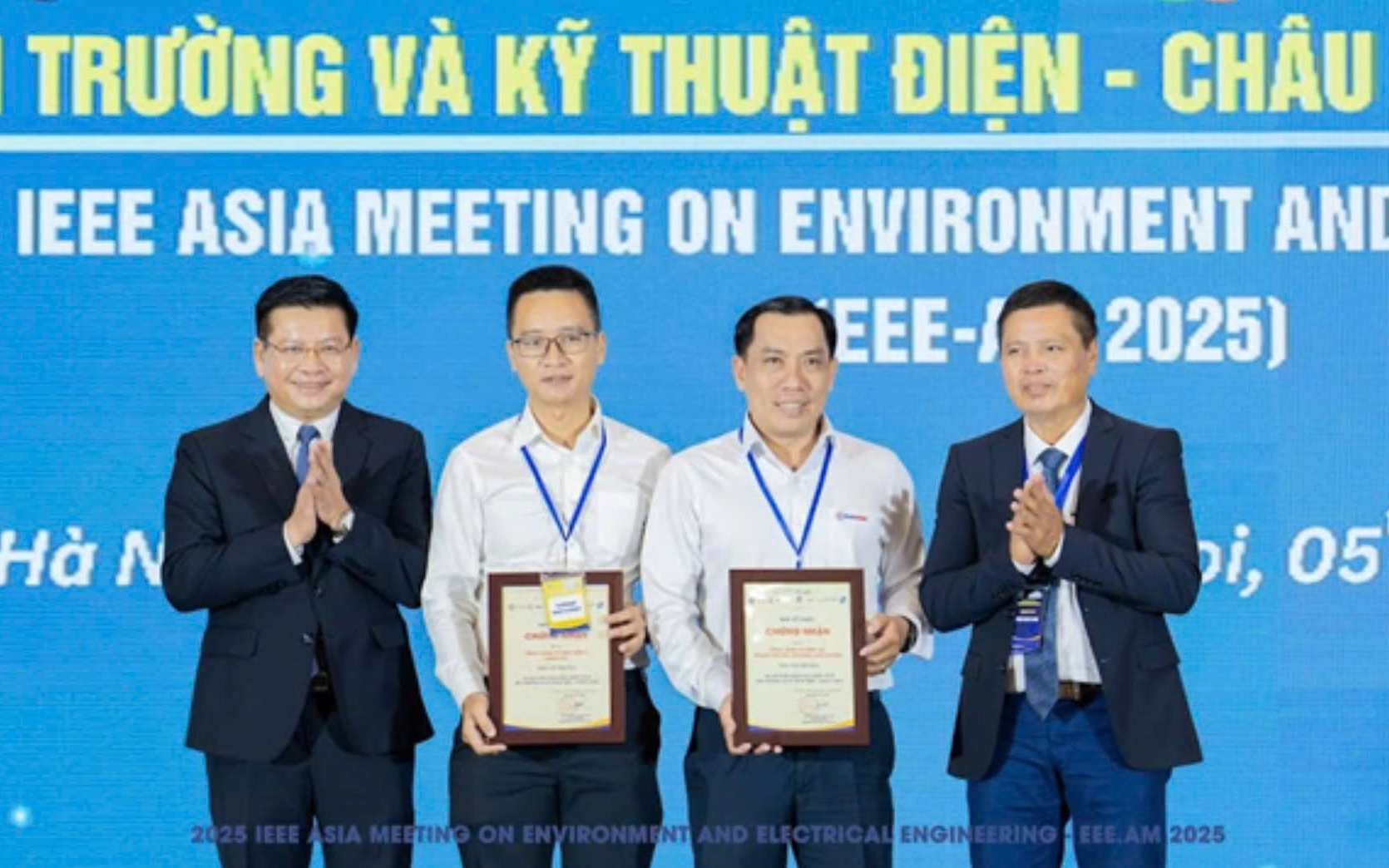 Lưới điện đô thị thông minh của EVNHCMC thu hút chú ý tại IEEE EEE-AM 2025