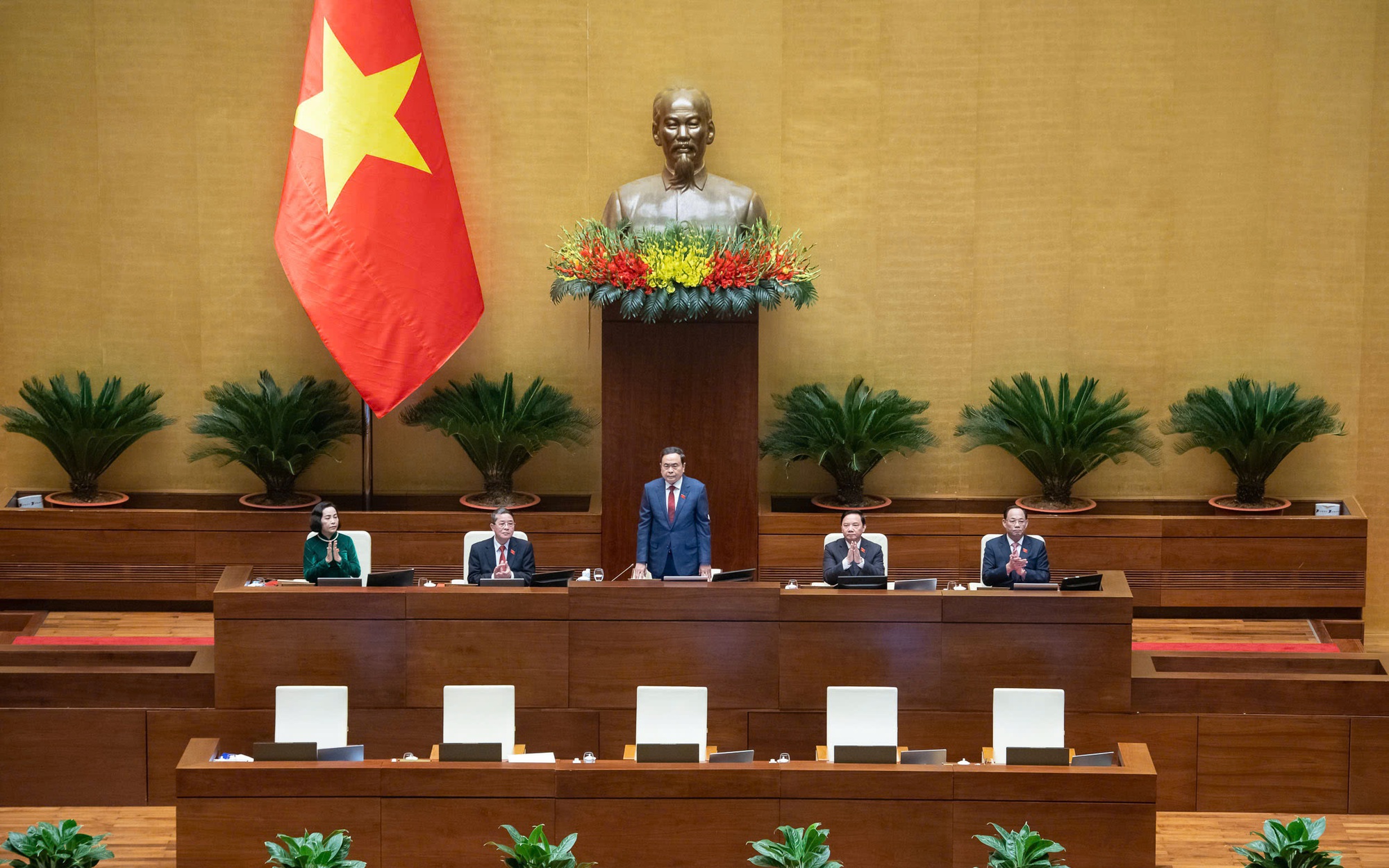 Quốc hội họp về công tác nhân sự, truyền hình trực tiếp lễ tuyên thệ nhậm chức
