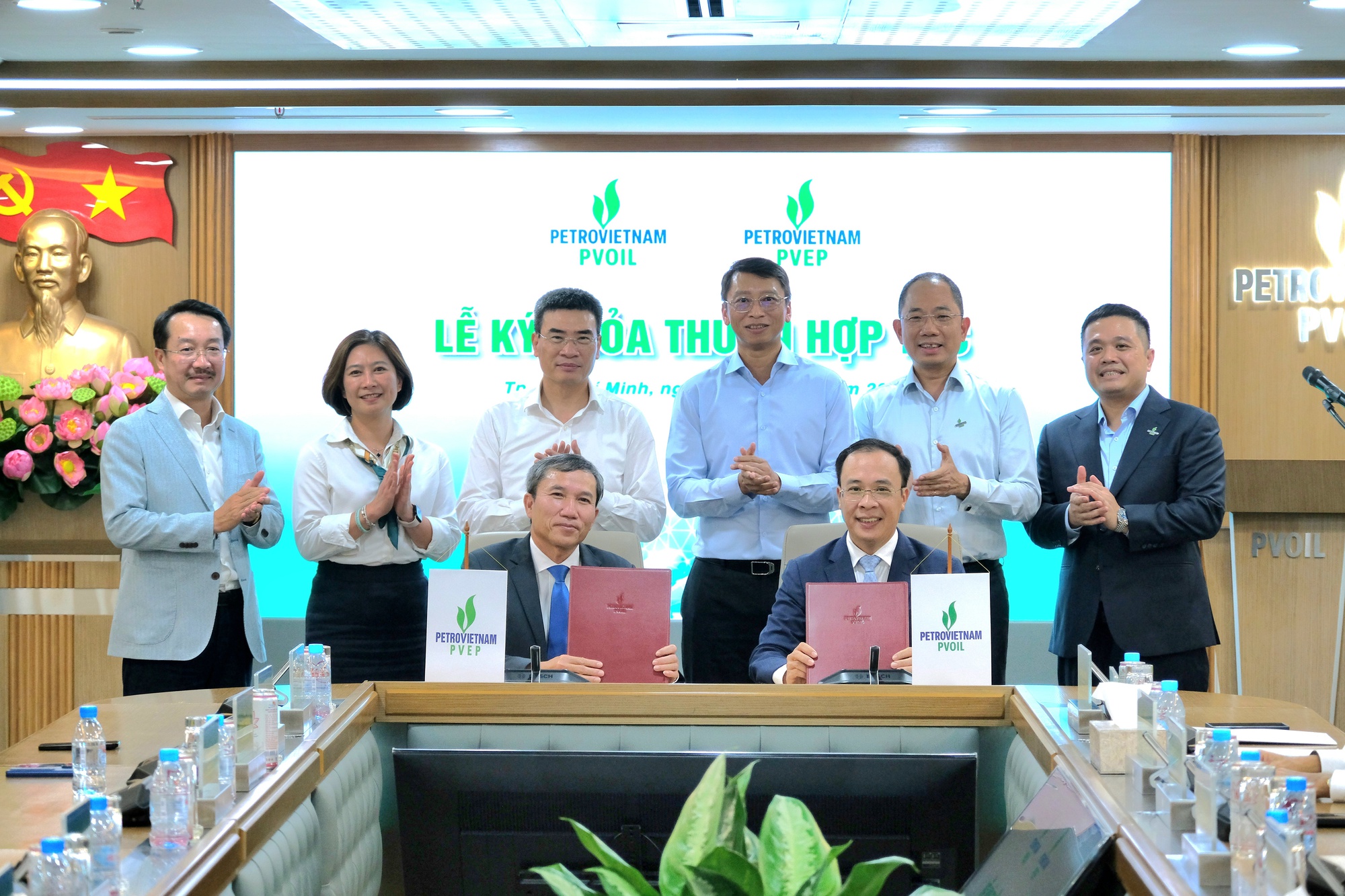 PVOIL v&agrave; PVEP tăng cường hợp t&aacute;c, n&acirc;ng cao chuỗi gi&aacute; trị Petrovietnam - Ảnh 2.