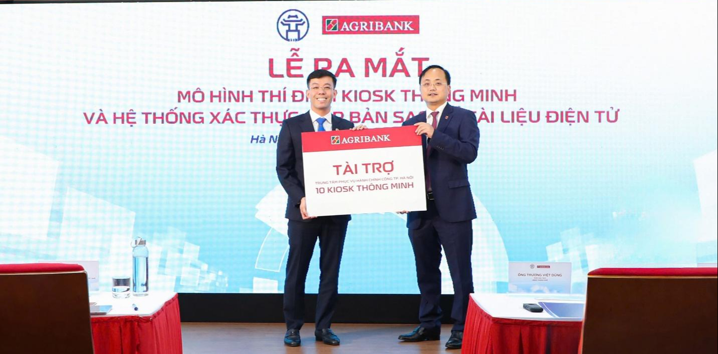 Agribank t&agrave;i trợ Kiosk th&ocirc;ng minh - bước tiến mới trong cải c&aacute;ch h&agrave;nh ch&iacute;nh - Ảnh 3.