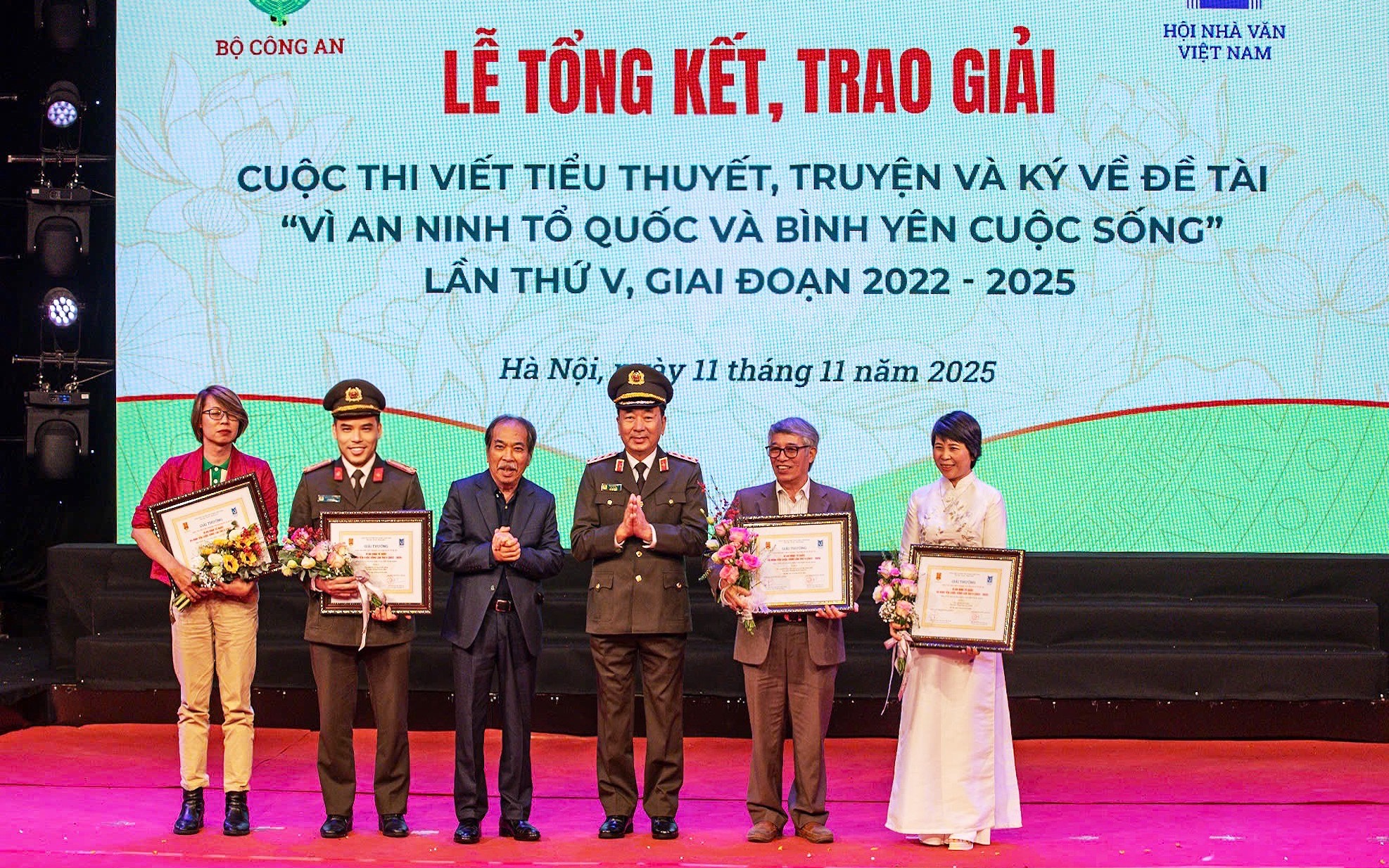 Tiểu thuyết về tội phạm dữ liệu đoạt giải nhất cuộc thi của Hội Nhà văn và Bộ Công an
