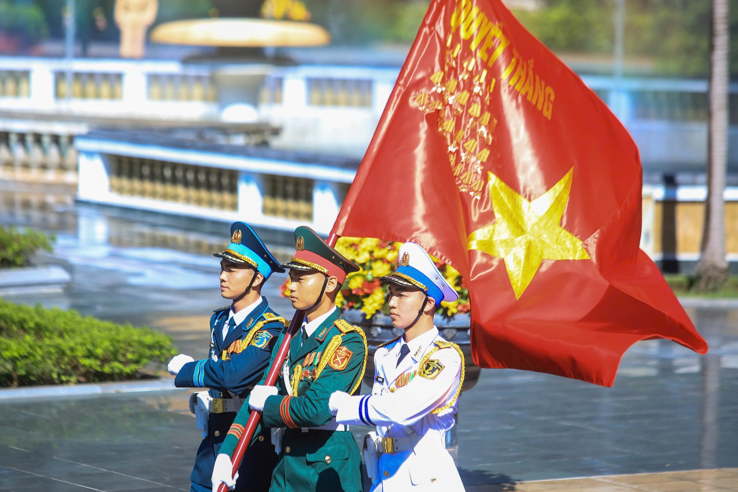 Chủ tịch nước Lương Cường chủ tr&igrave; lễ đ&oacute;n ch&iacute;nh thức Quốc vương Jordan - Ảnh 2.