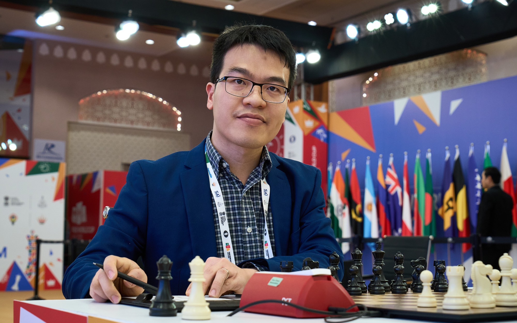 Lê Quang Liêm lập kỳ tích vào vòng 5 World Cup cờ vua