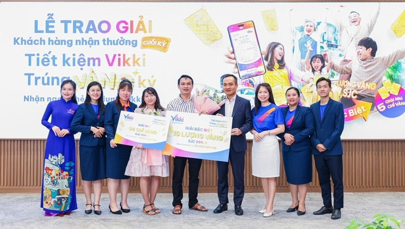 Tr&uacute;ng V&Agrave;NG mỗi ng&agrave;y c&ugrave;ng Vikki Bank &ndash; Ng&acirc;n h&agrave;ng Tiết kiệm Tốt nhất - Ảnh 2.