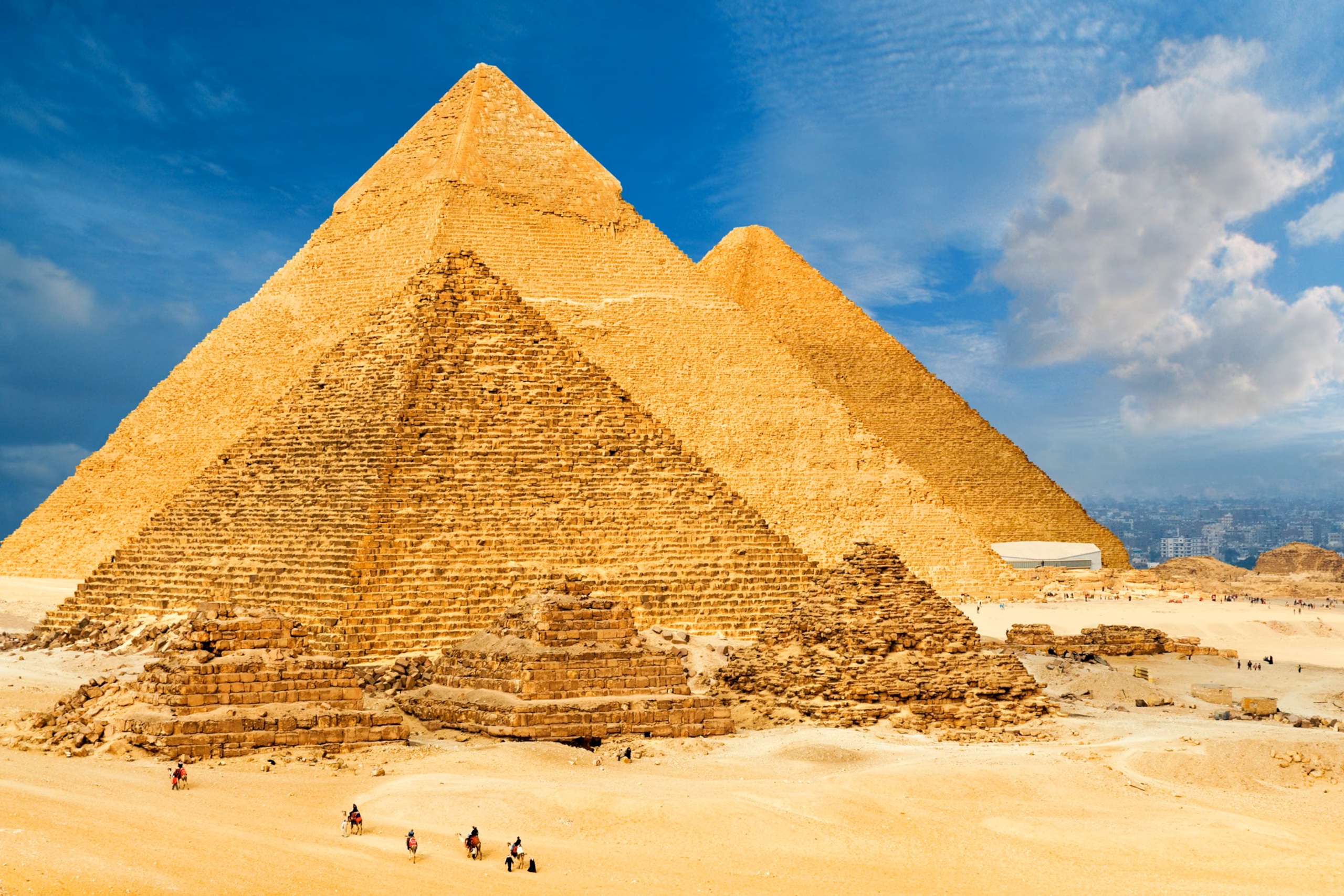 Lối vào bí ẩn mới lộ ra ở kim tự tháp Giza? - Ảnh 1.