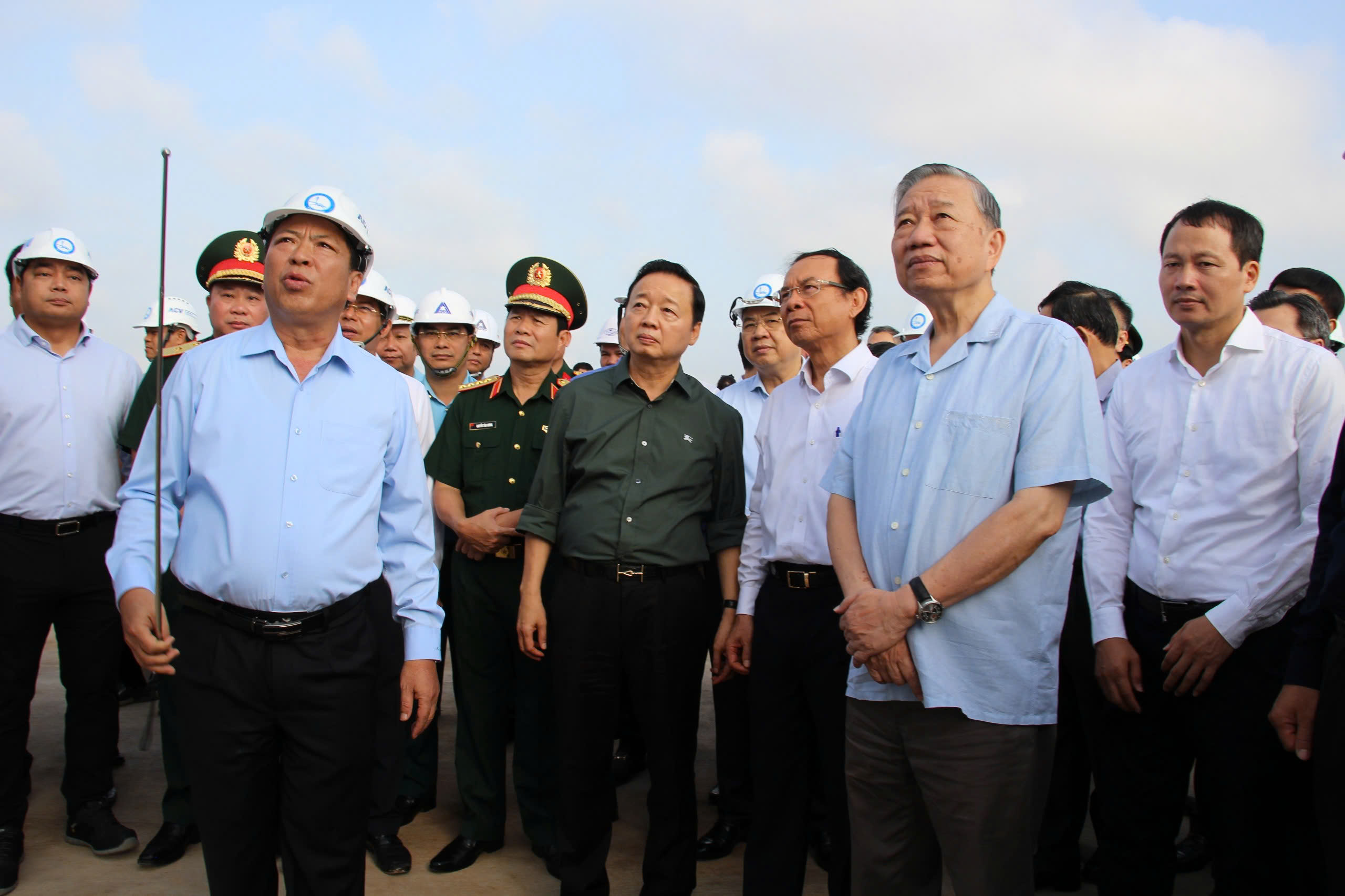 Tổng Bí thư Tô Lâm kiểm tra Dự án sân bay Long Thành - Ảnh 2.