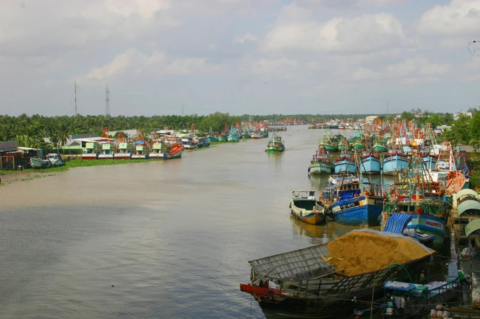 Hơn 470 tỉ đồng xây cầu Ba Đình nối liền Cà Mau với An Giang - Ảnh 1.