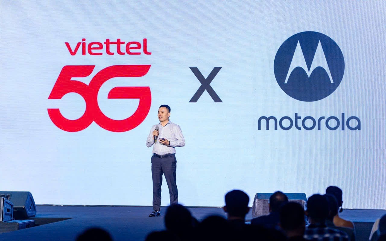 Motorola tái xuất ở Việt Nam cùng đối tác 5G Viettel