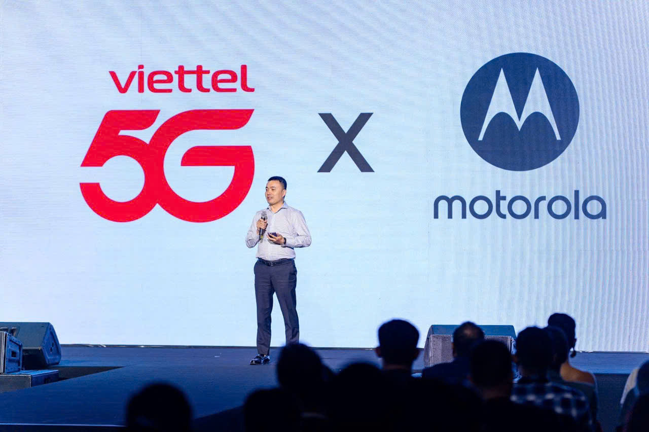 Motorola t&aacute;i xuất ở Việt Nam c&ugrave;ng đối t&aacute;c 5G Viettel  - Ảnh 1.