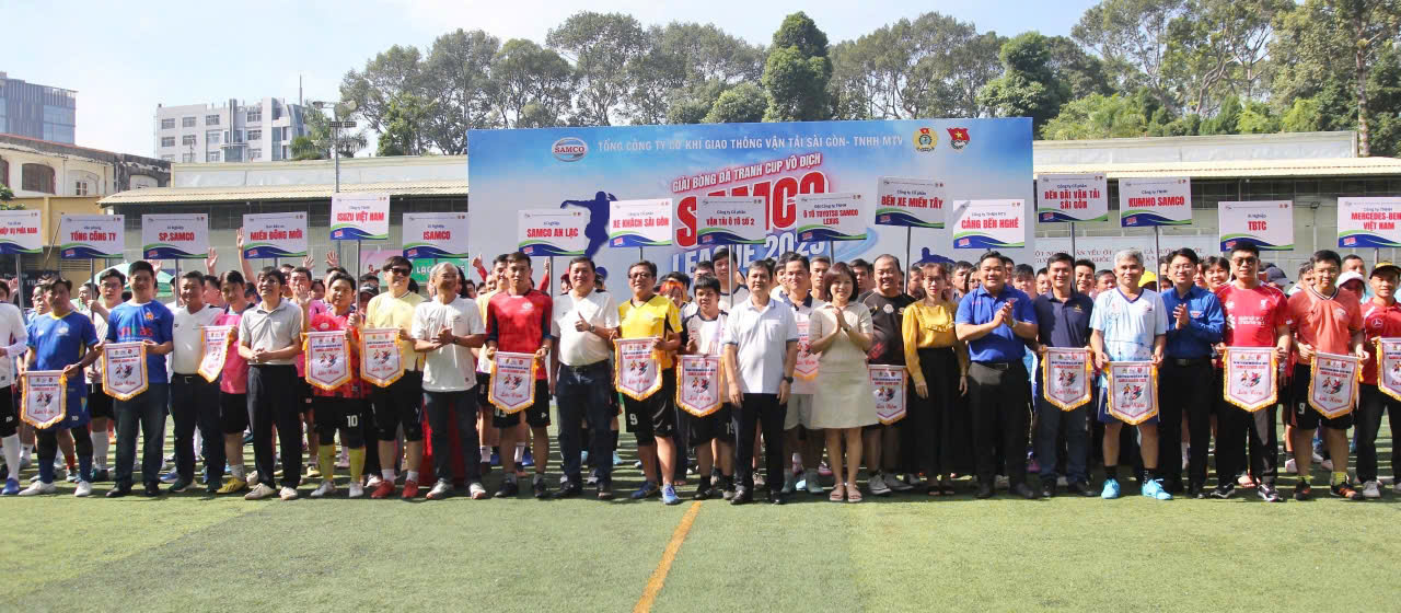 S&ocirc;i nổi giải b&oacute;ng đ&aacute; SAMCO LEAGUE 2025 - Ảnh 2.