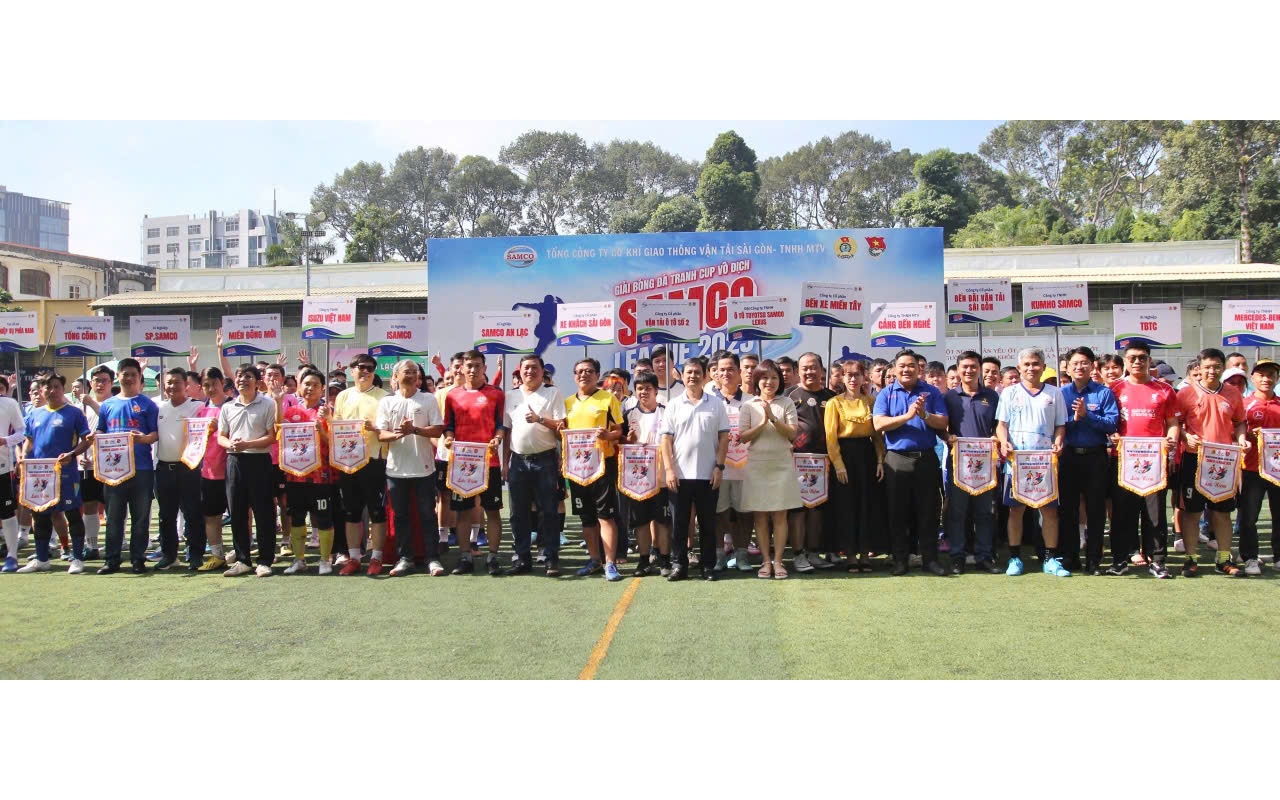 Sôi nổi giải bóng đá SAMCO LEAGUE 2025