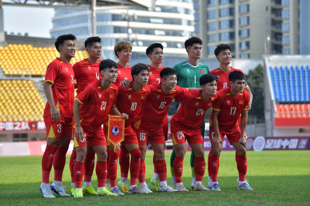 U22 Việt Nam thua sát nút đội bóng vùng Trung Á - Ảnh 1.