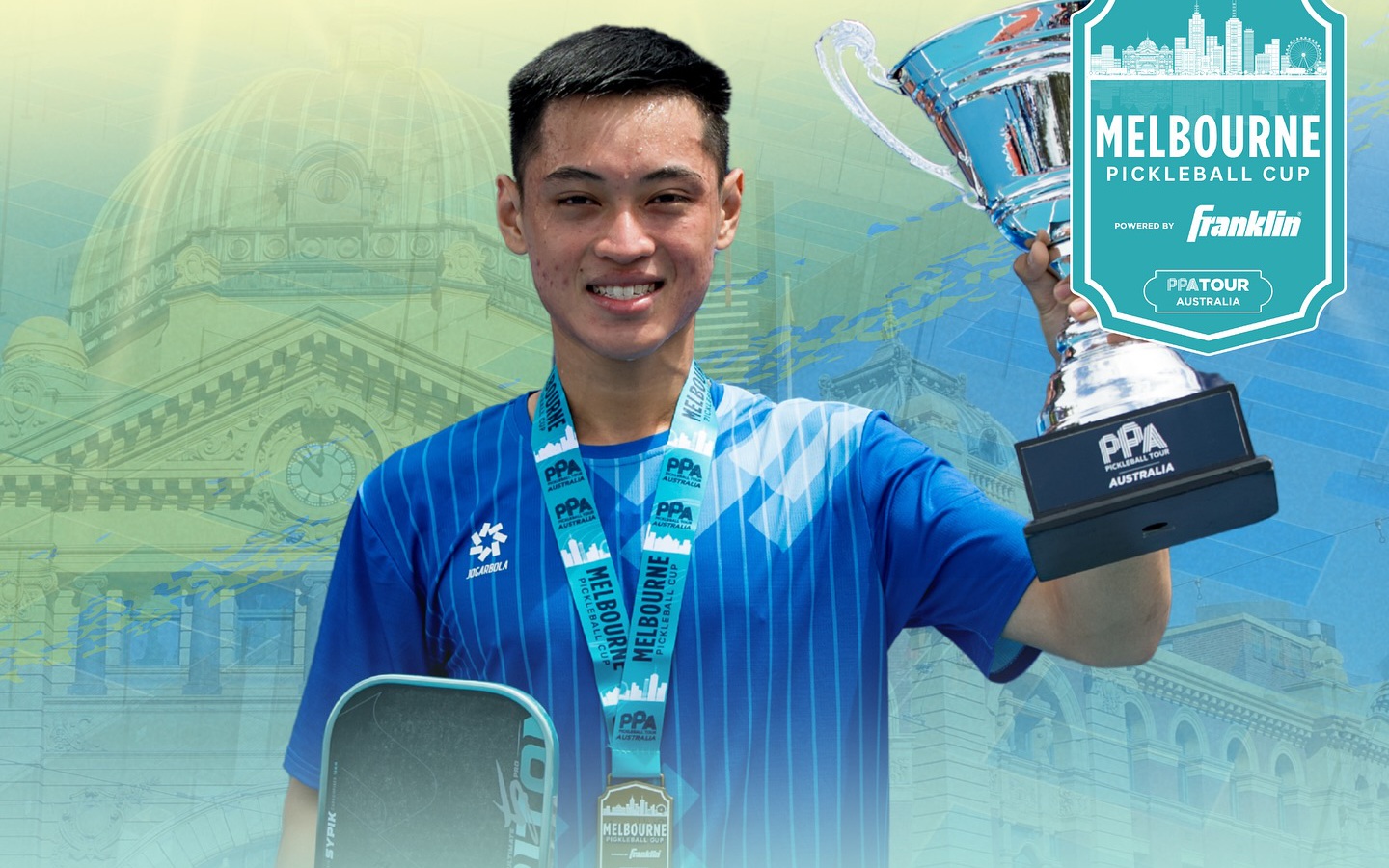 Vinh Hiển đánh bại Lý Hoàng Nam, giành chức vô địch pickleball PPA Tour Úc