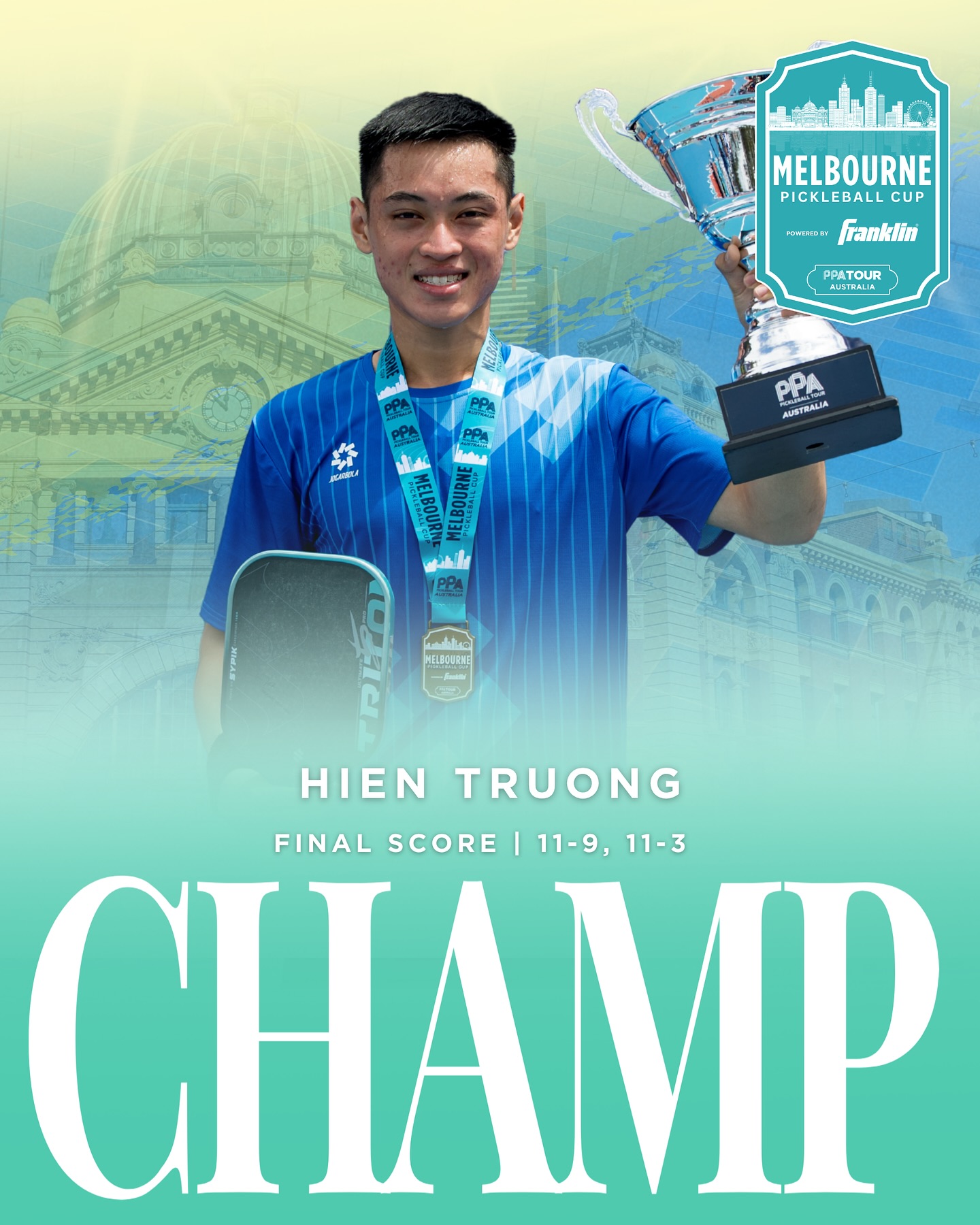 Vinh Hiển đánh bại Lý Hoàng Nam giành chức vô địch PPA Tour Úc - Ảnh 1.