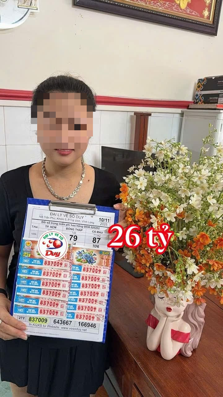 Xổ số miền Nam: Người phụ nữ trúng đặc biệt 10 tỉ đồng trong đêm - Ảnh 3.