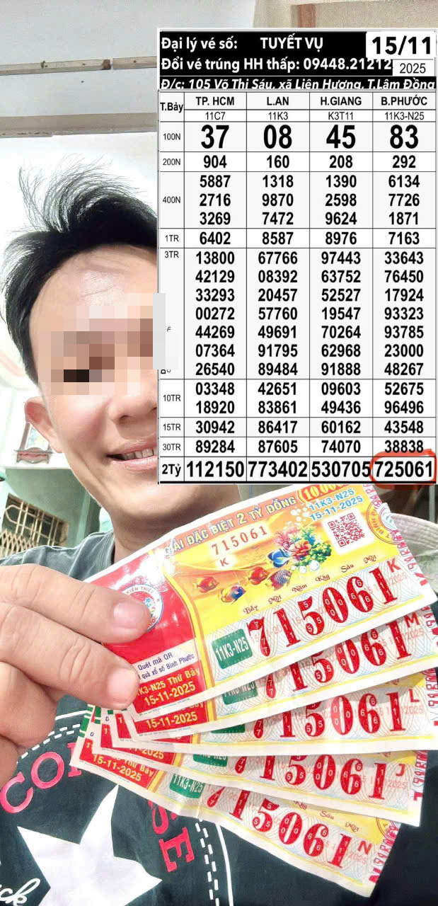 Xổ số miền Nam: Nhiều người trúng lớn vé số tại TP HCM , Long An , Bình Phước , Vĩnh Long - Ảnh 3.