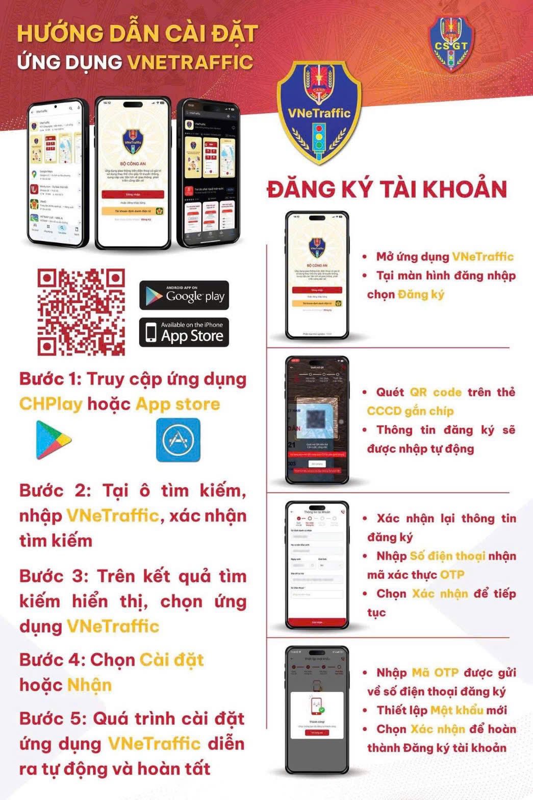 Công an TP HCM hướng dẫn cài ứng dụng xem phạt nguội dễ dàng - Ảnh 2.