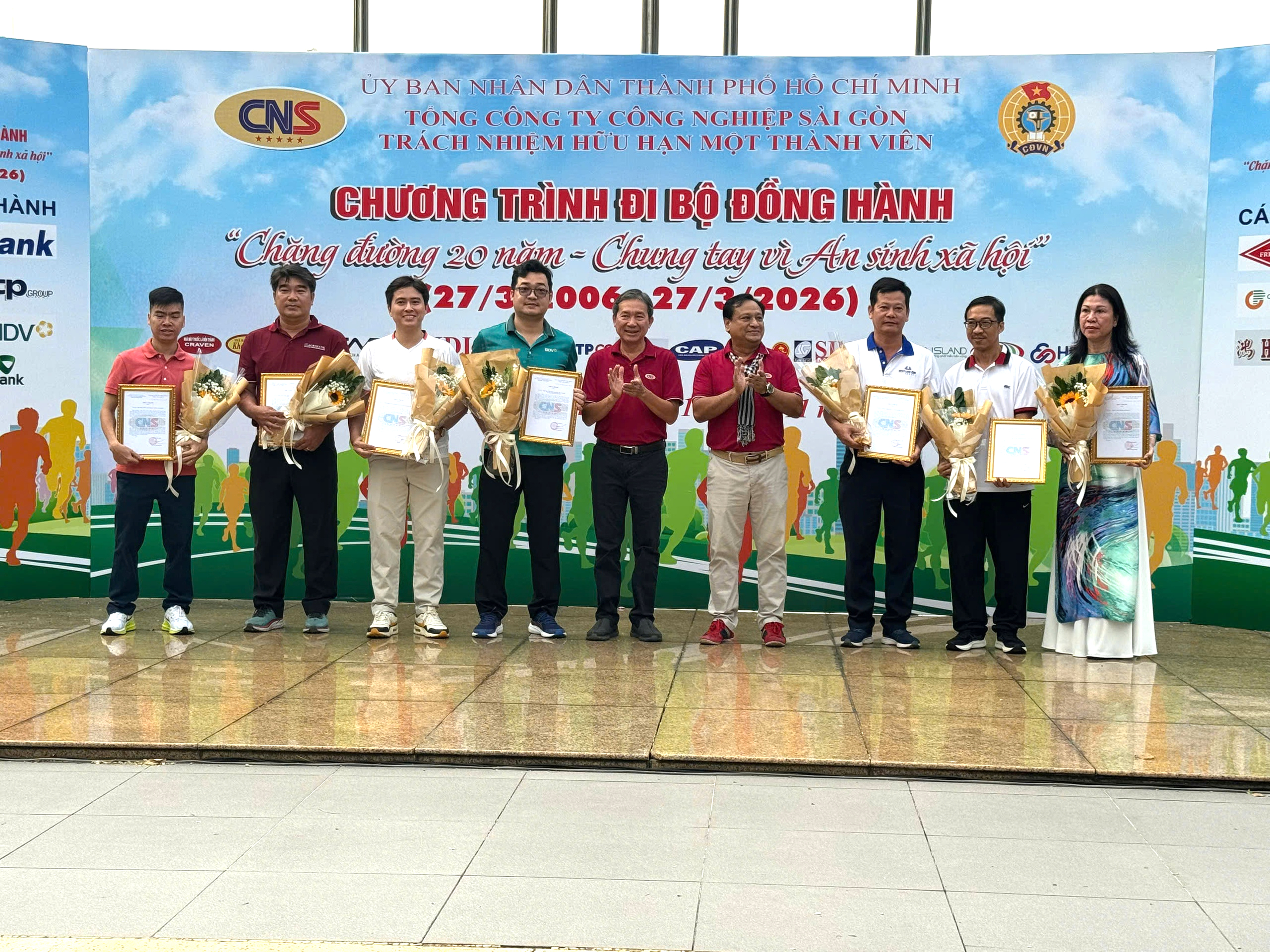 Tổng Công ty Công nghiệp Sài Gòn đi bộ đồng hành vì an sinh xã hội - Ảnh 5.