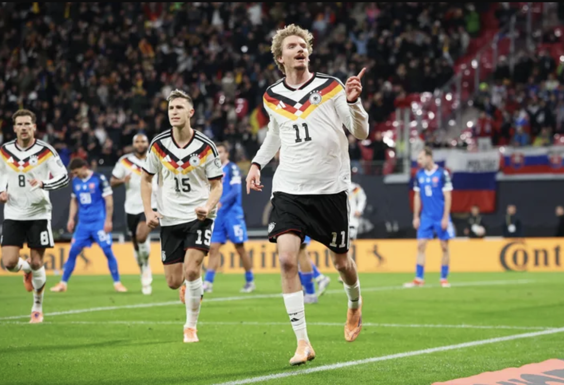 Tuyển Đức thắng nghiền &eacute;p Slovakia 6 b&agrave;n, định đoạt v&eacute; dự World Cup 2026 - Ảnh 2.