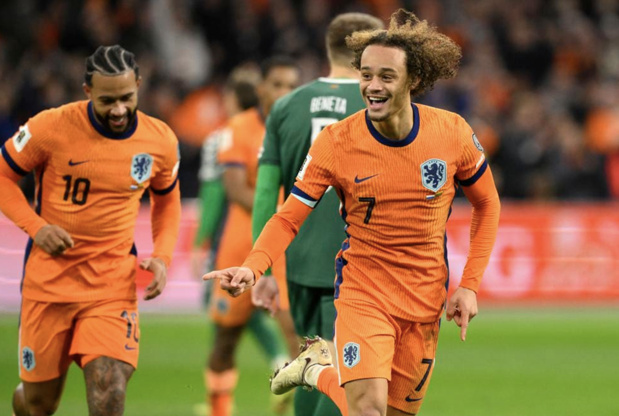 "Lốc da cam" H&agrave; Lan cuốn phăng Lithuania, đoạt v&eacute; World Cup 2026 - Ảnh 4.