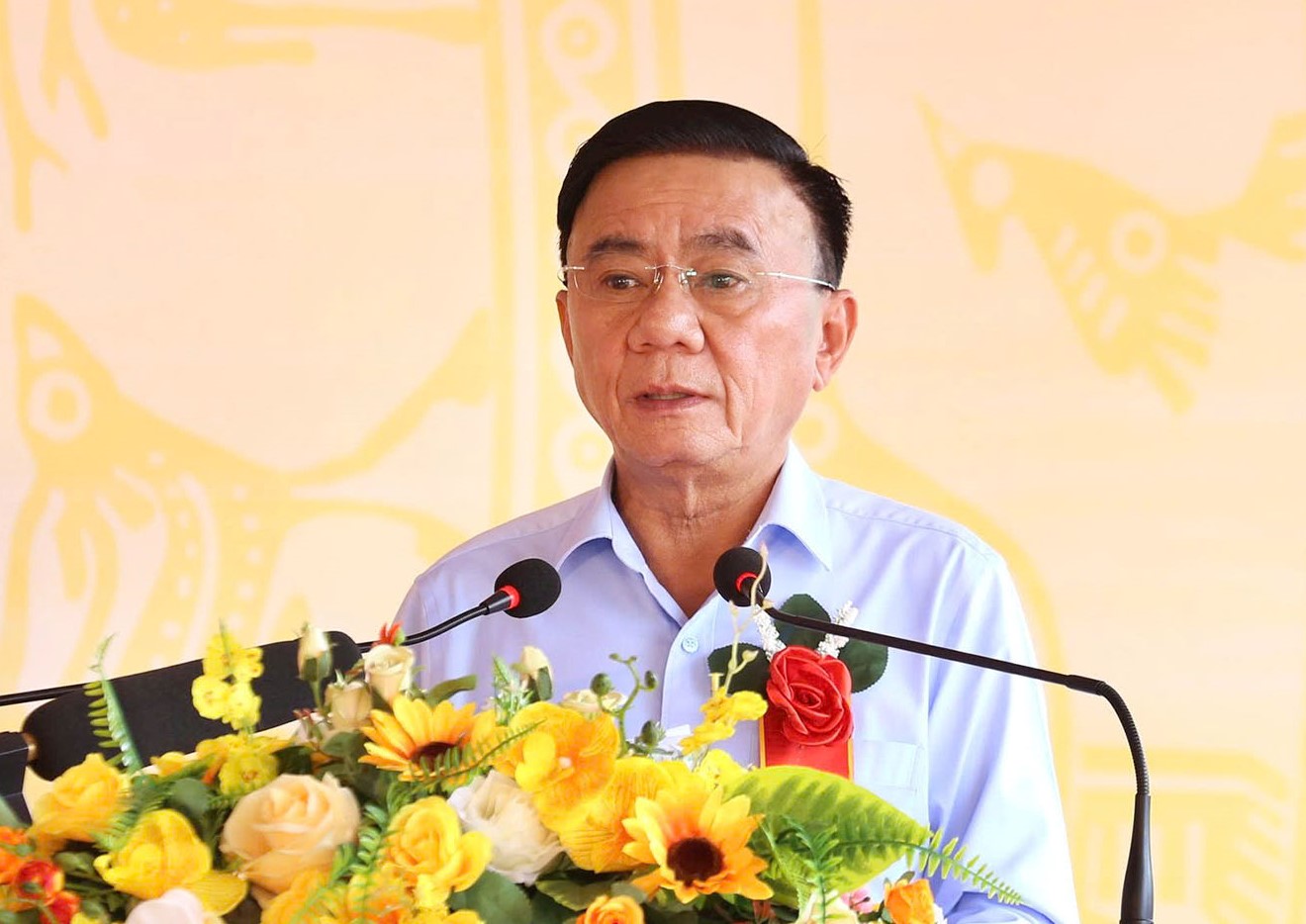 Thường trực Ban B&iacute; thư dự Ng&agrave;y hội Đại đo&agrave;n kết to&agrave;n d&acirc;n tộc tại L&agrave;o Cai - Ảnh 2.