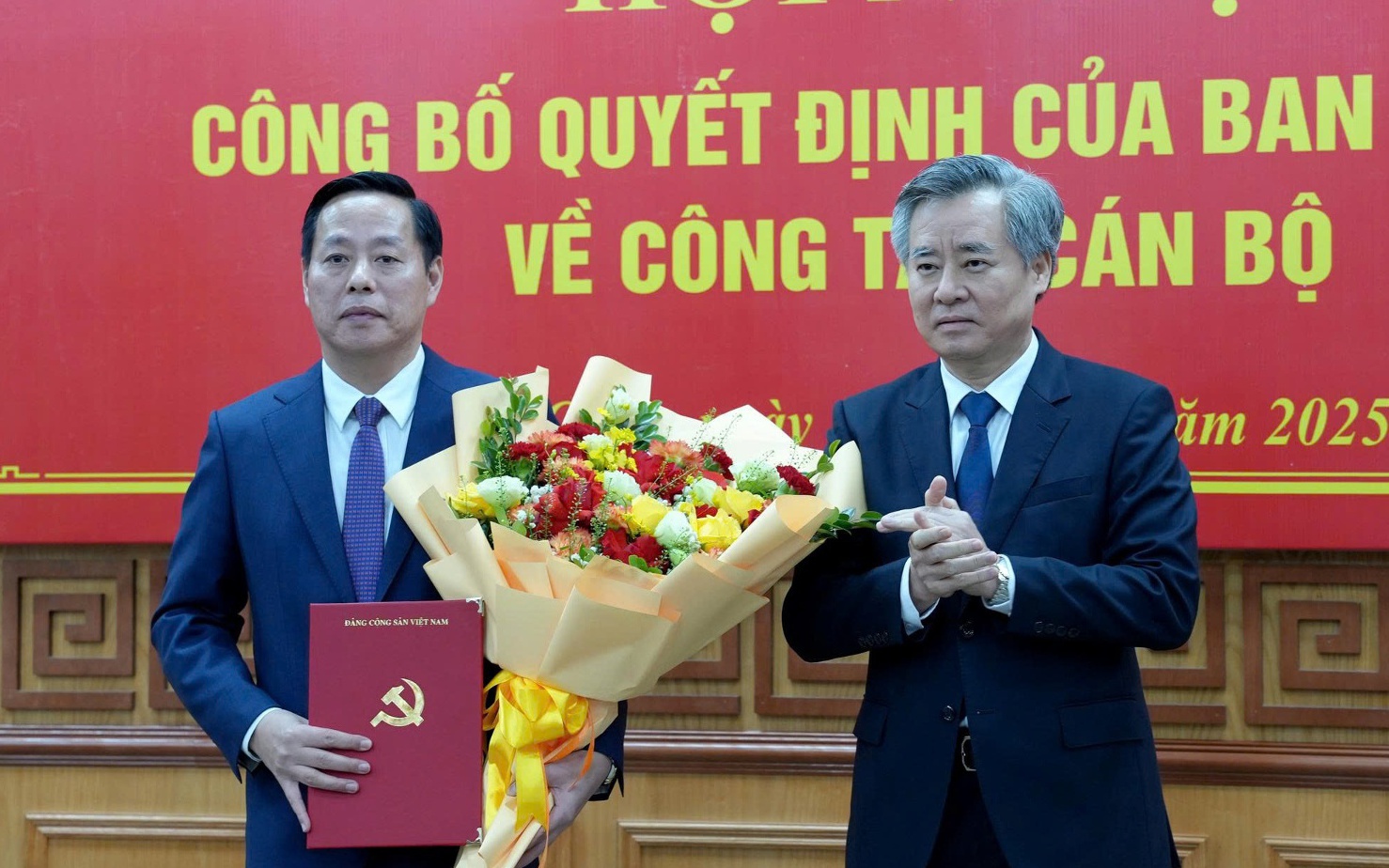 Ông Hà Quang Trung giữ chức Phó Bí thư Tỉnh ủy Lai Châu